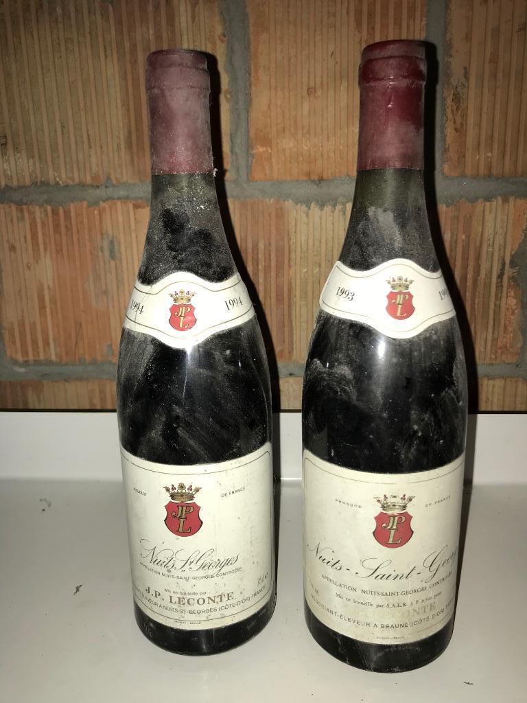 2 flessen Nuits-Saint-Georges 1993 & 1994, Neuf, Enlèvement, Vin rouge, France