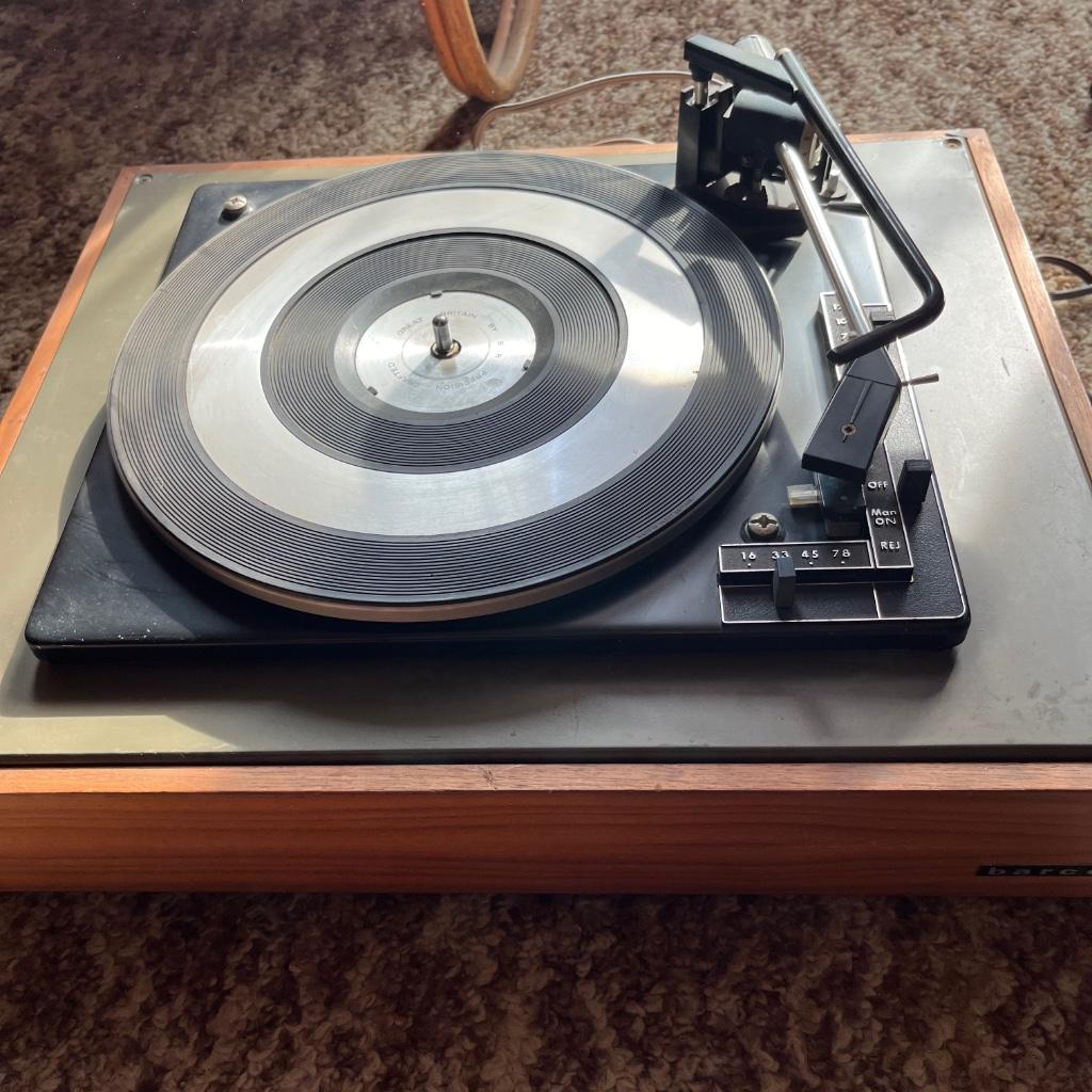 Platine vinyle Barco 1967, Enlèvement ou Envoi, Utilisé, Tourne-disque, Autres marques