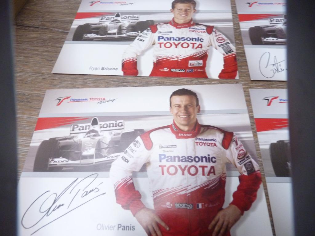 5 kaarten Toyota Racing, Ophalen of Verzenden
