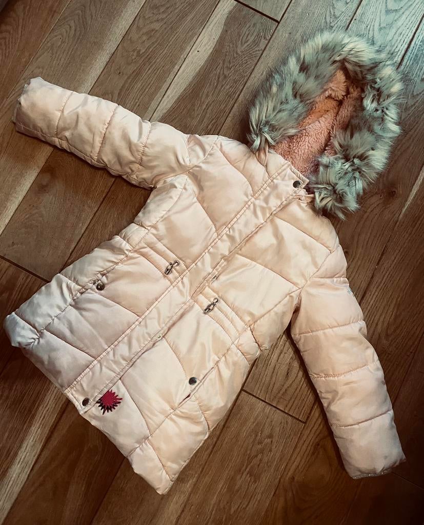Winterjas C&A maat 110, Kinderen en Baby's, Kinderkleding | Maat 110, Gebruikt, C&A, Meisje, Ophalen of Verzenden
