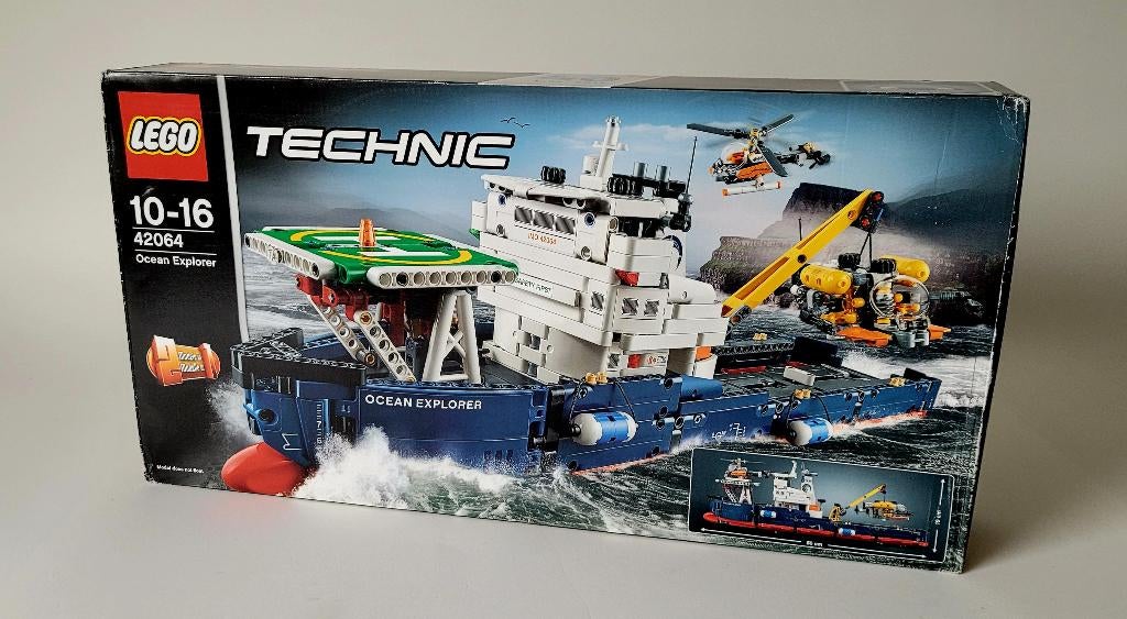 Lego Technic 42064: Ocean Explorer 2017 MISB AFOL, Kinderen en Baby's, Speelgoed | Duplo en Lego, Nieuw, Lego, Complete set, Ophalen of Verzenden