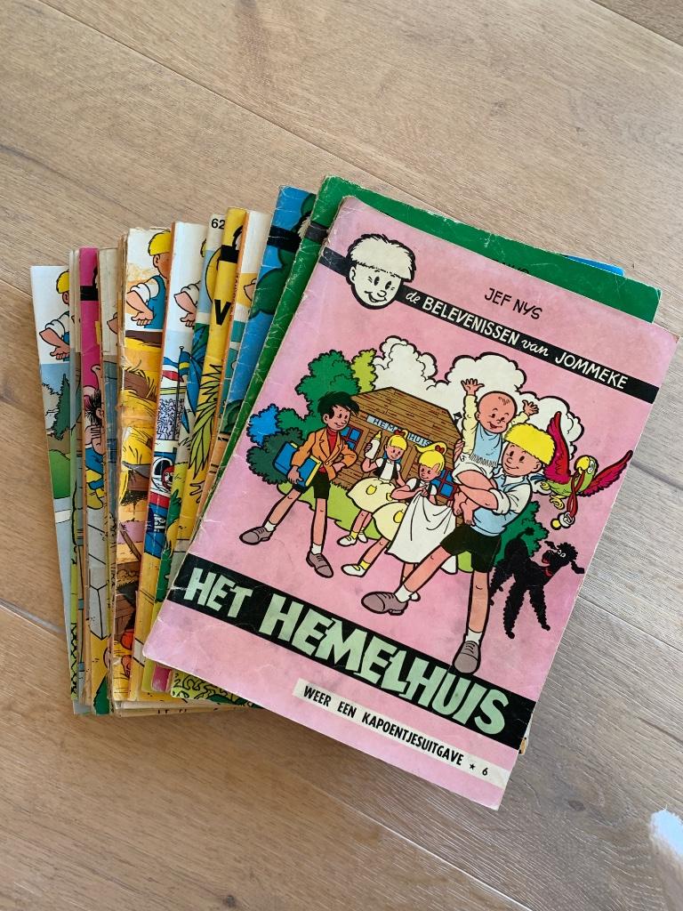 Jommeke stips, Plusieurs BD, Enlèvement, Utilisé