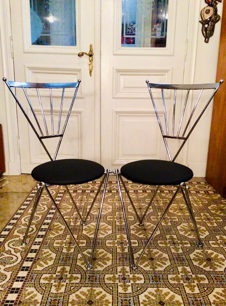 Vintage Bonaldo - Jochen Hoffmann stoelen, Maison & Meubles, Enlèvement, Comme neuf