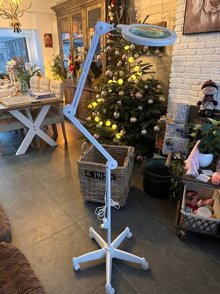 Daylight loeplamp op staander, Ophalen, Zo goed als nieuw, Loeplamp
