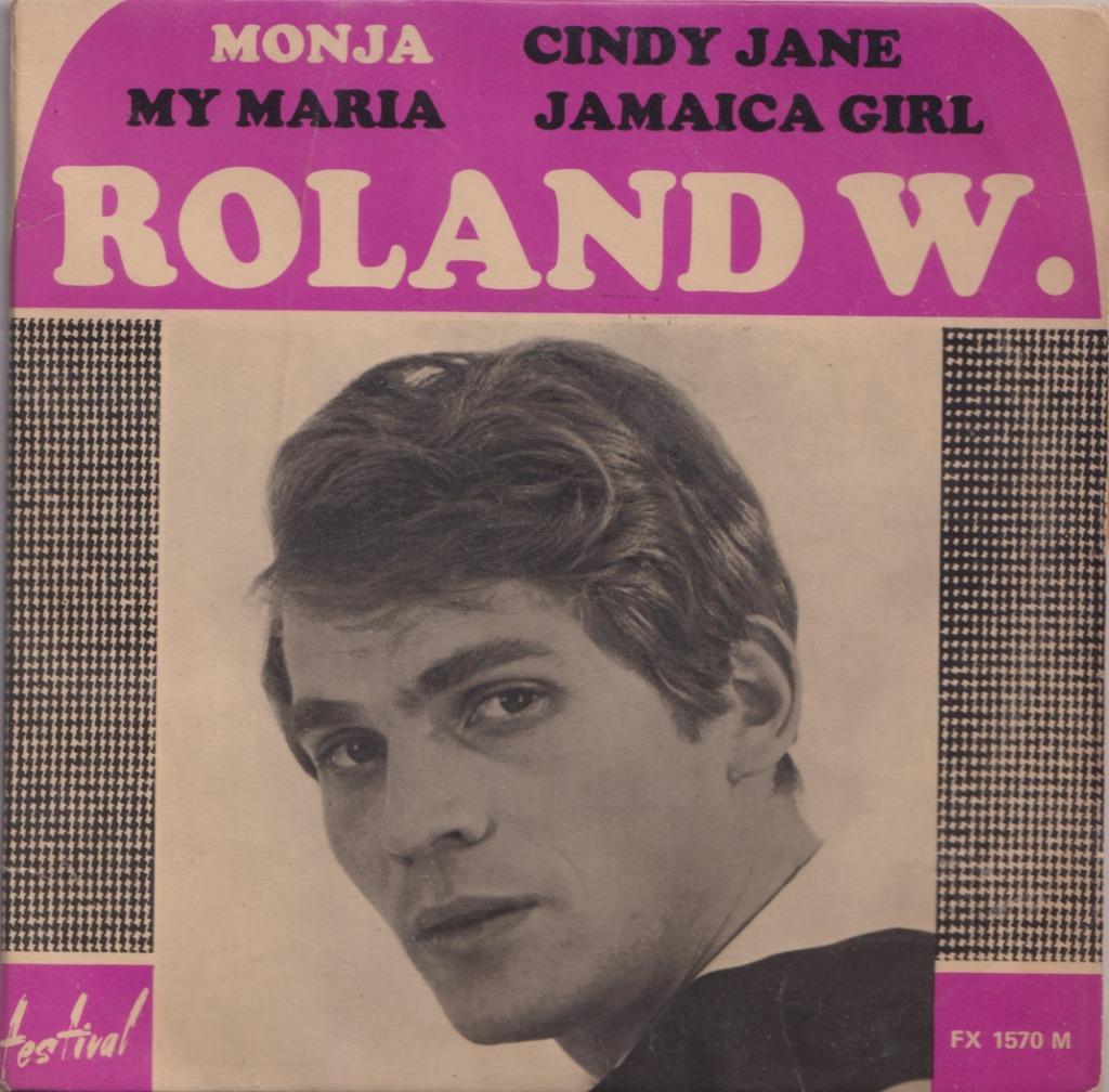 Roland W – Monja / Cindy Jane + 2 - Single - EP, Ophalen, Gebruikt, Pop