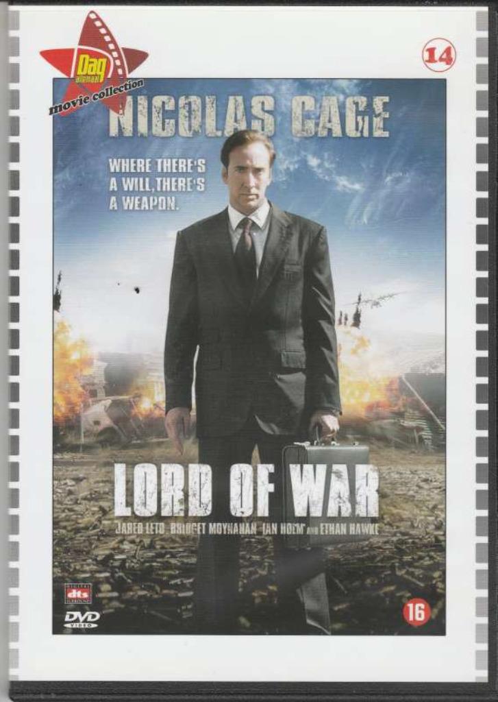 DVD - Lord of War, Vanaf 16 jaar, Ophalen of Verzenden, Zo goed als nieuw, Actiethriller