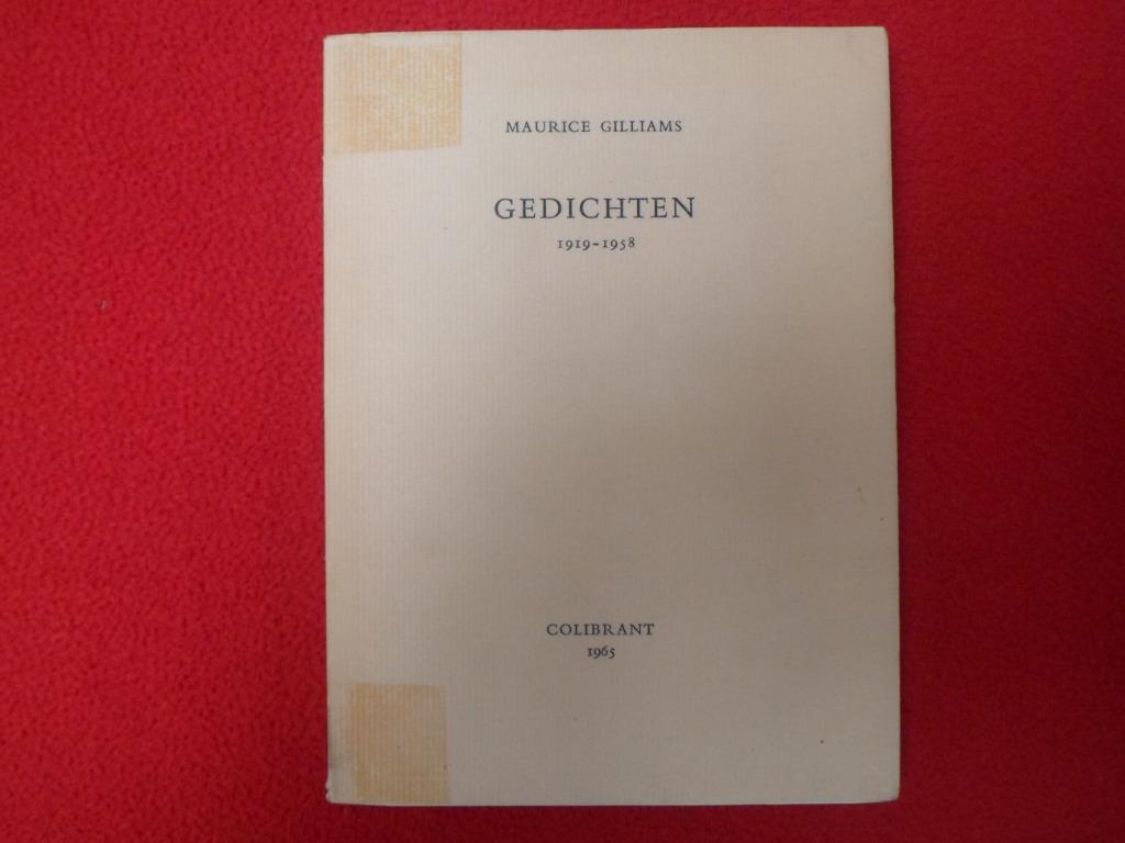 Maurice Gilliams: Gedichten (1919-1958), Boeken, Gelezen, Ophalen of Verzenden, Maurice Gilliams, Eén auteur