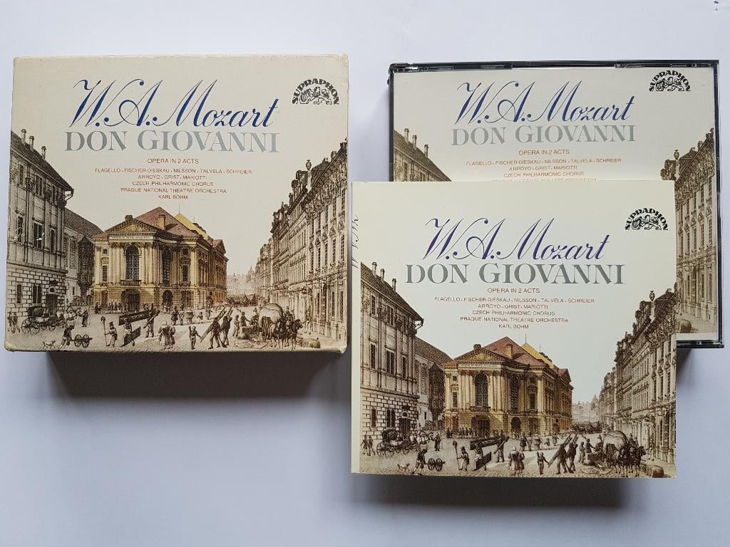Mozart Don Giovanni Opera in 2 bedrijven (3cd's), Ophalen of Verzenden, Classicisme, Gebruikt, Opera of Operette
