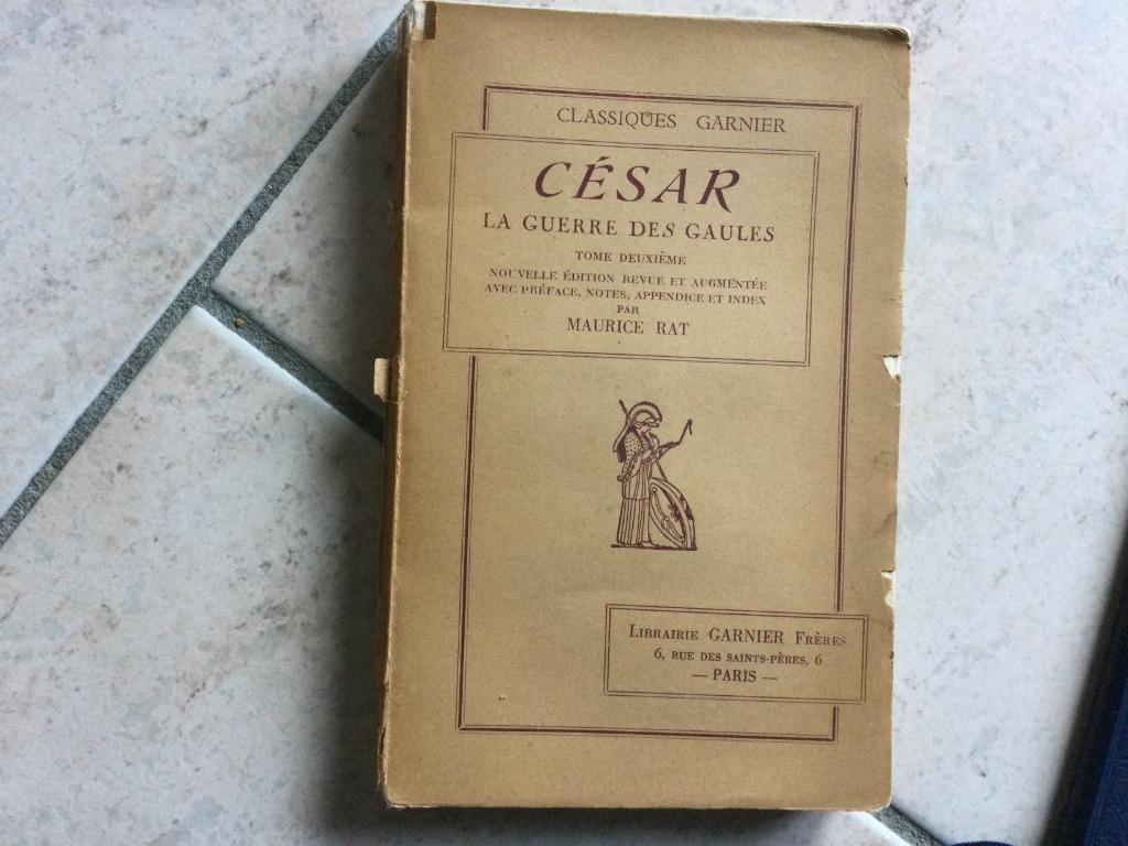 CAESAR DE GALLISCHE OORLOG/CLASSIQUE GARNIER/1944, Ophalen of Verzenden, MAURICE RAT