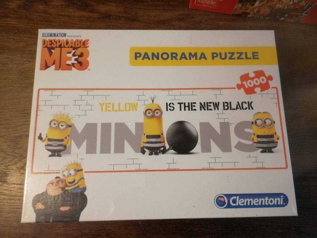 Puzzel Clementoni 1000 stukjes Despicable me 3 (NIEUW), Ophalen of Verzenden, 500 t/m 1500 stukjes, Nieuw, Legpuzzel