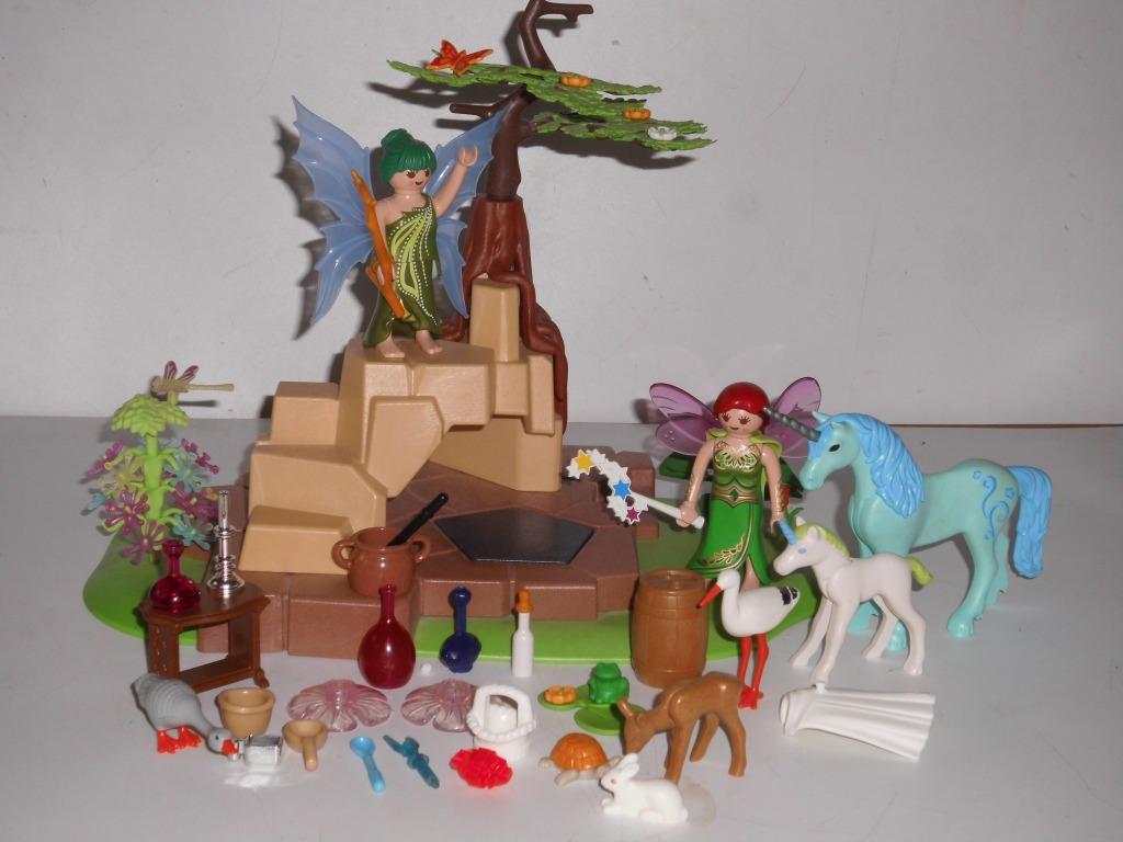playmobil elfen, Ophalen of Verzenden, Gebruikt