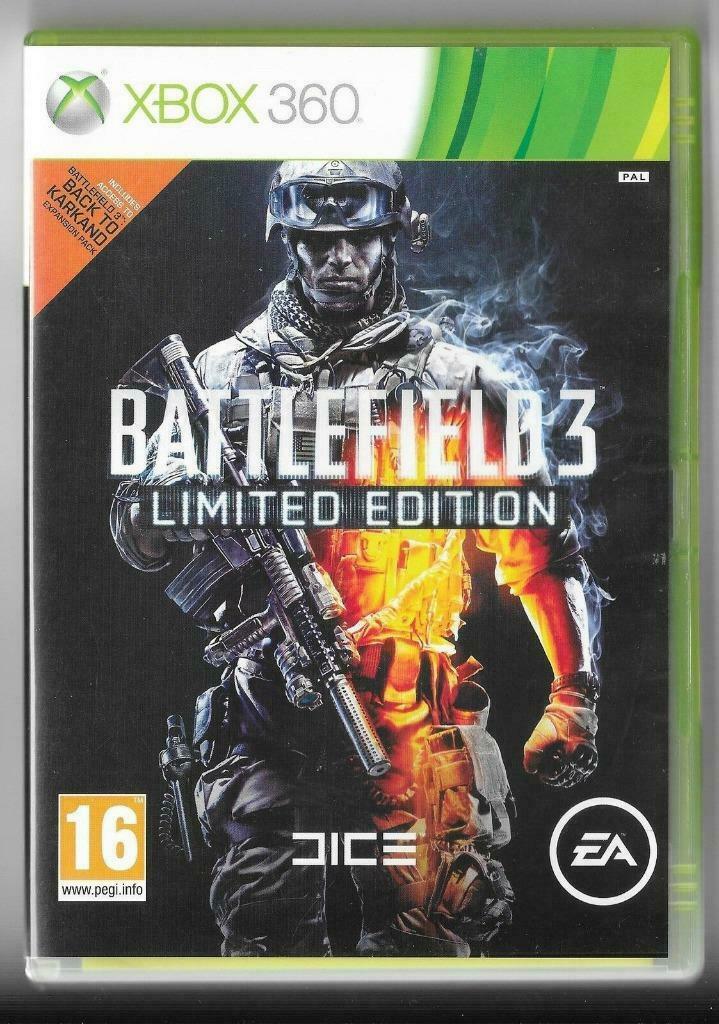 Battlefield 3 Limited Edition Xbox 360, Ophalen of Verzenden, Gebruikt