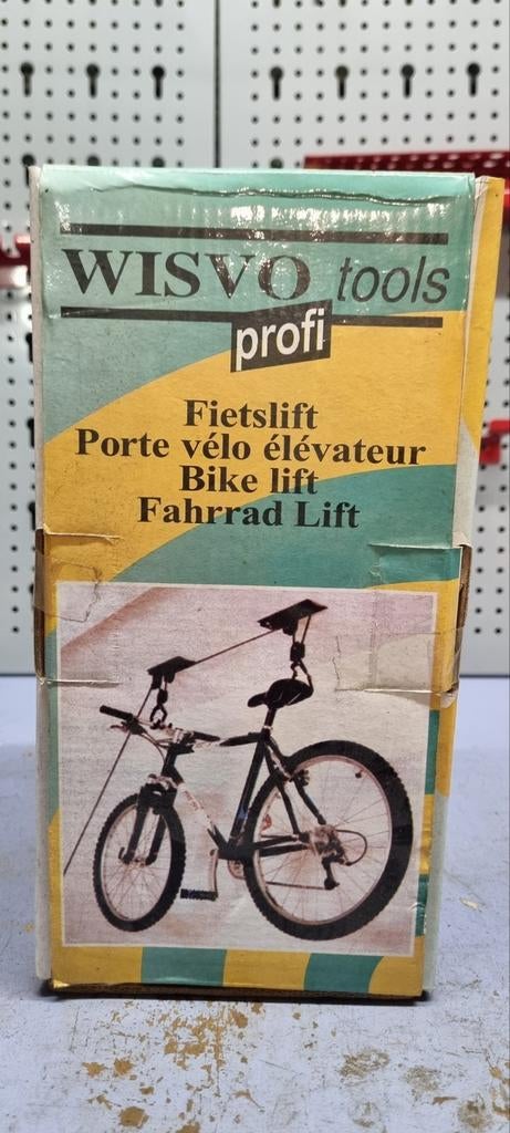 Fietslifthouder, plafondbevestiging, onderhoud of opslag, Fietsen en Brommers, Ophalen
