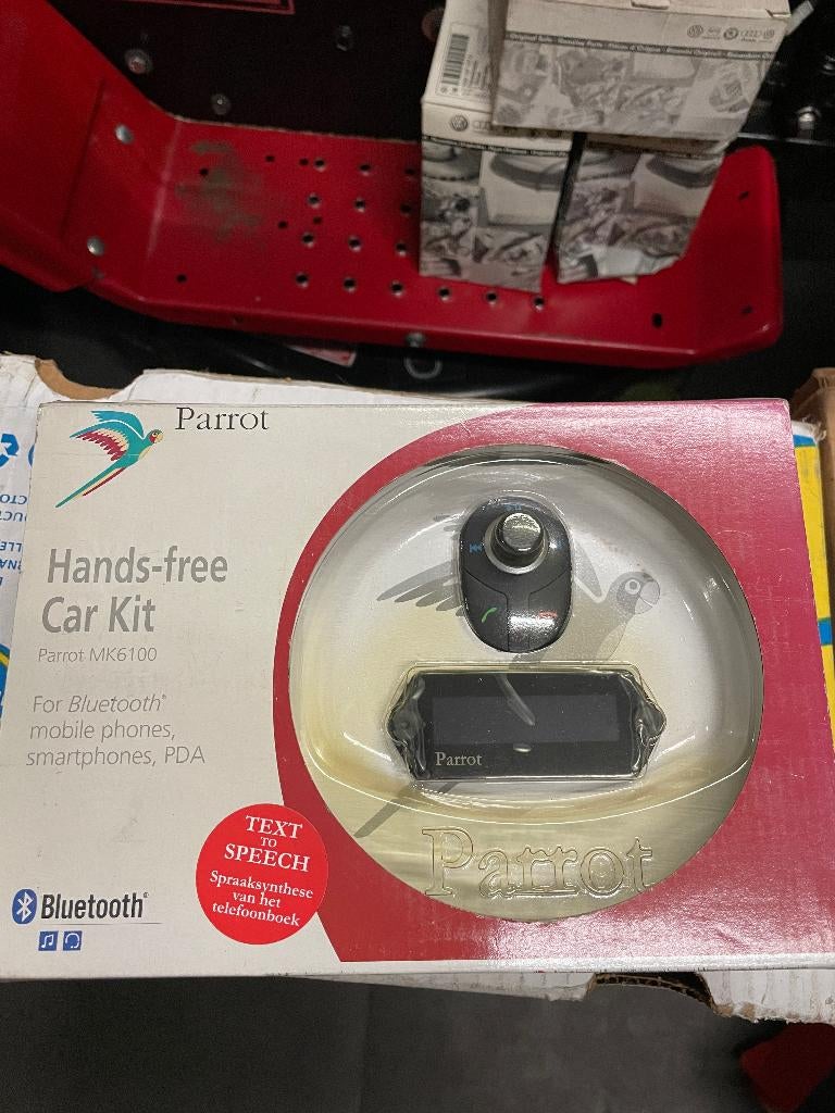jabra parrot bluetooth  carkit, Auto diversen, Carkits, Ophalen of Verzenden, Nieuw