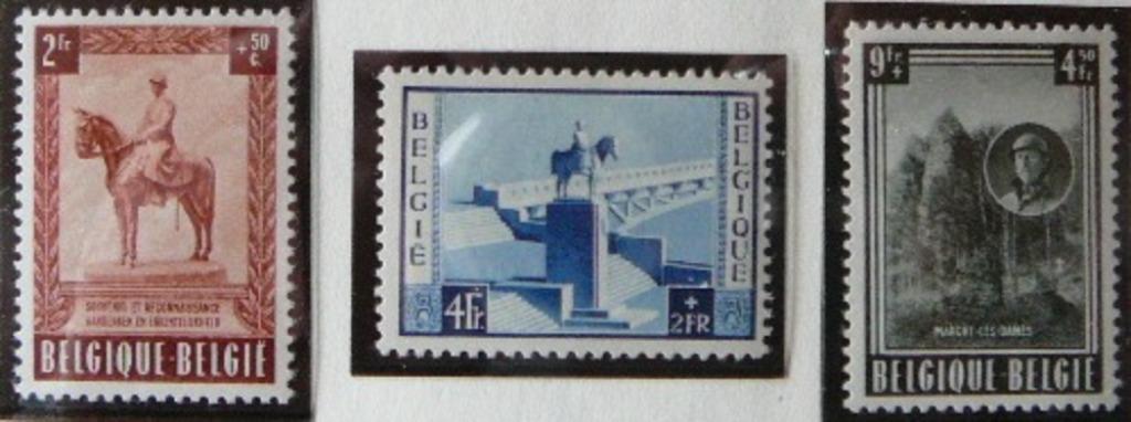 Koning Albert I  1954, Ophalen of Verzenden, Postfris, Postfris