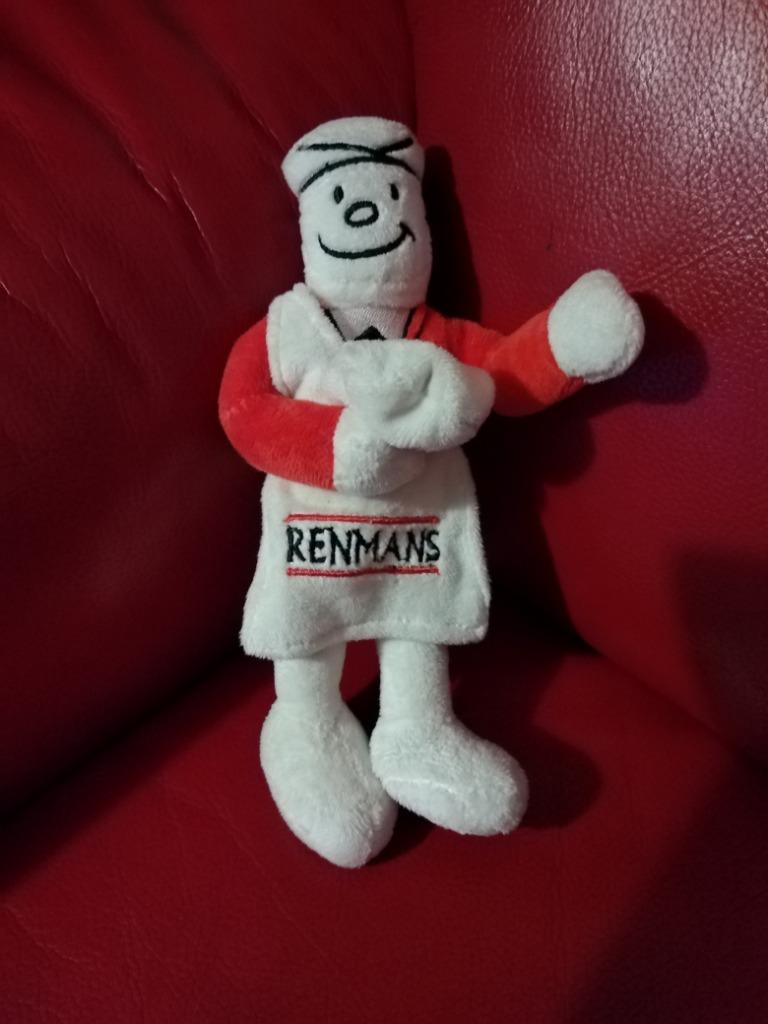 knuffel renmans kok (doos 44), Ophalen, Nieuw