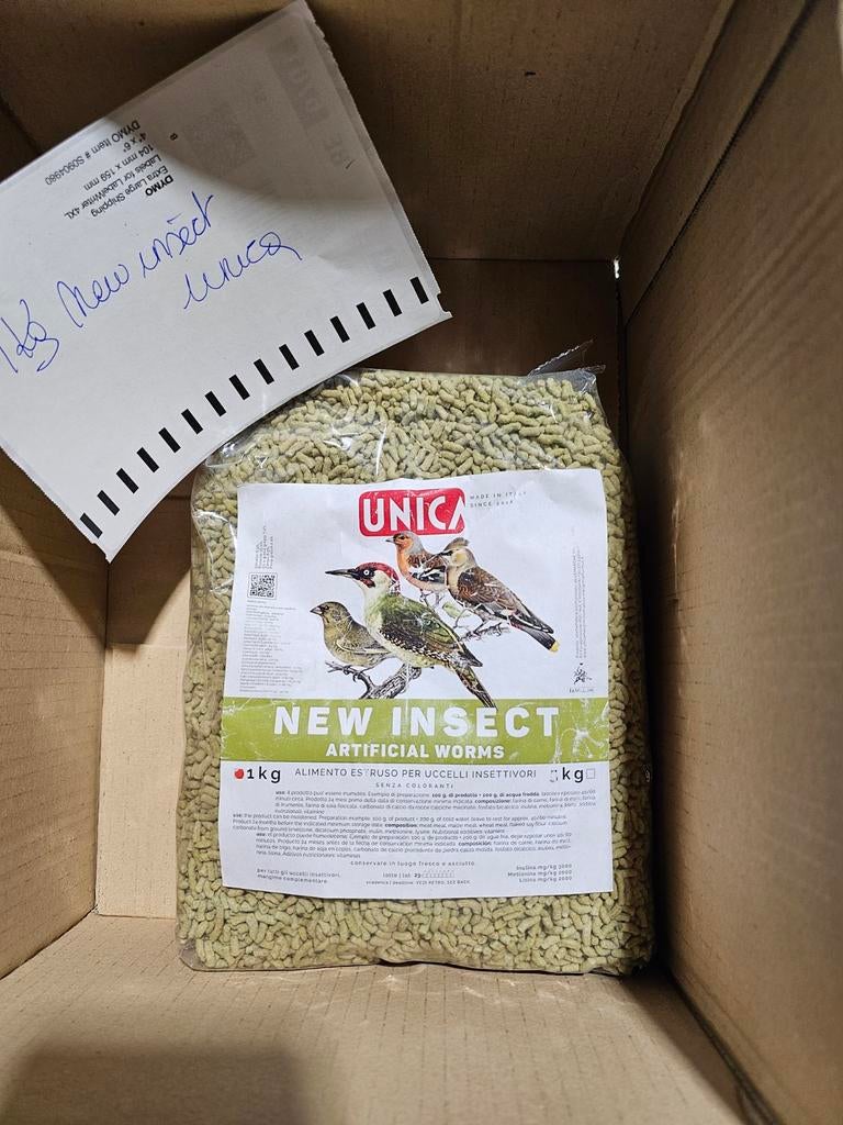 New Insect 1kg - Vervanging van levende of bevroren insecten, Ophalen