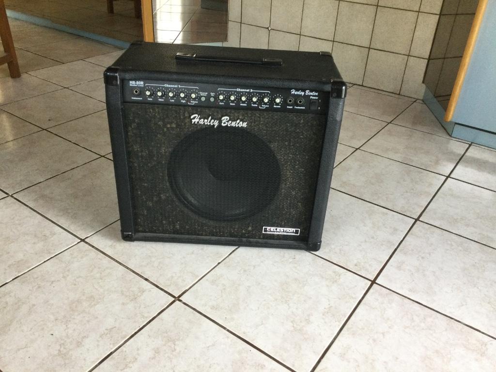 Ampli guitare électrique Harley Benton 65W, Enlèvement, Utilisé, Moins de 500 watts, Moniteur(ampli)