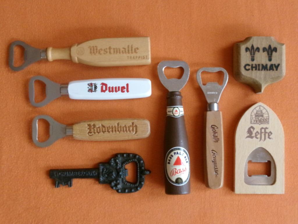 LOT DE 8 DECAPSULEURS / OUVRE - BOUTEILLES, Enlèvement ou Envoi, Utilisé, Ouvre-bouteille, Autres marques