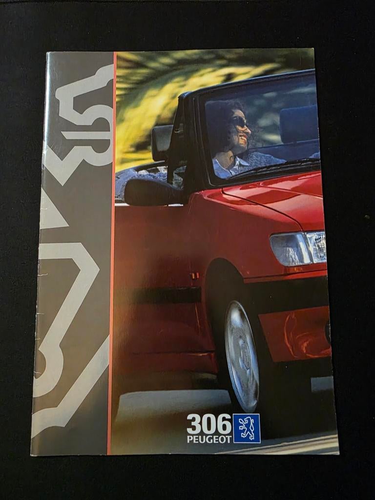 Brochure de la Peugeot 306 Cabriolet, Enlèvement ou Envoi, Peugeot