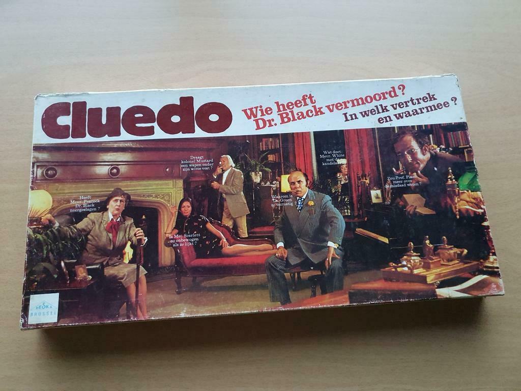 gezelschapsspel Cluedo, Drie of vier spelers, Ophalen, Gebruikt