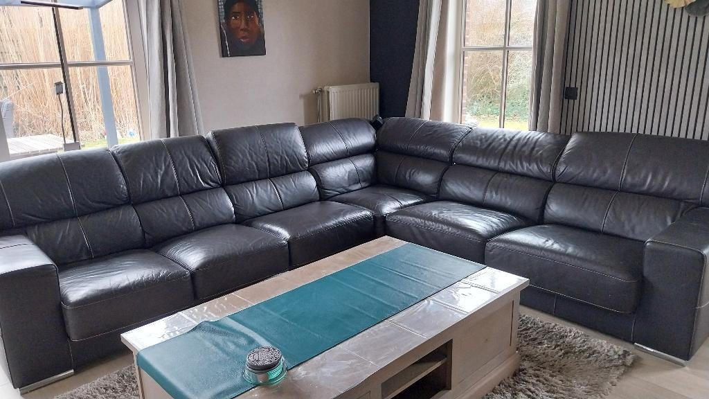 Leren hoekzetel, beschikbaar vanaf mei., Ophalen, Gebruikt, Leer