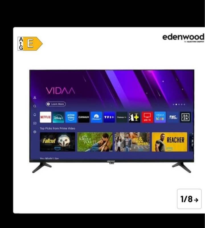 EDENWOOD ED40A06FHD-RE - TV 40" FHD SMART, Audio, Tv en Foto, Televisies