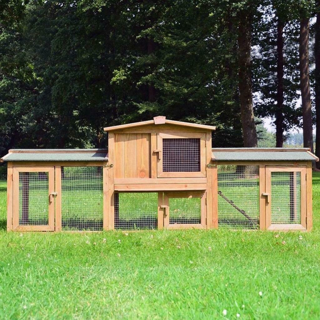 Poulailler abri poule caille enclos poule coq clapier lapin, Animaux & Accessoires, Envoi, Neuf, Poulailler