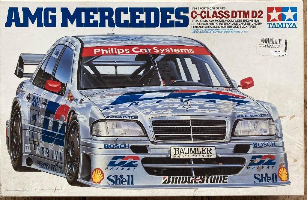 DTM C-Class D2 AMG Mercedes Schaal 1:24, Auto, Groter dan 1:32, Nieuw, Ophalen of Verzenden