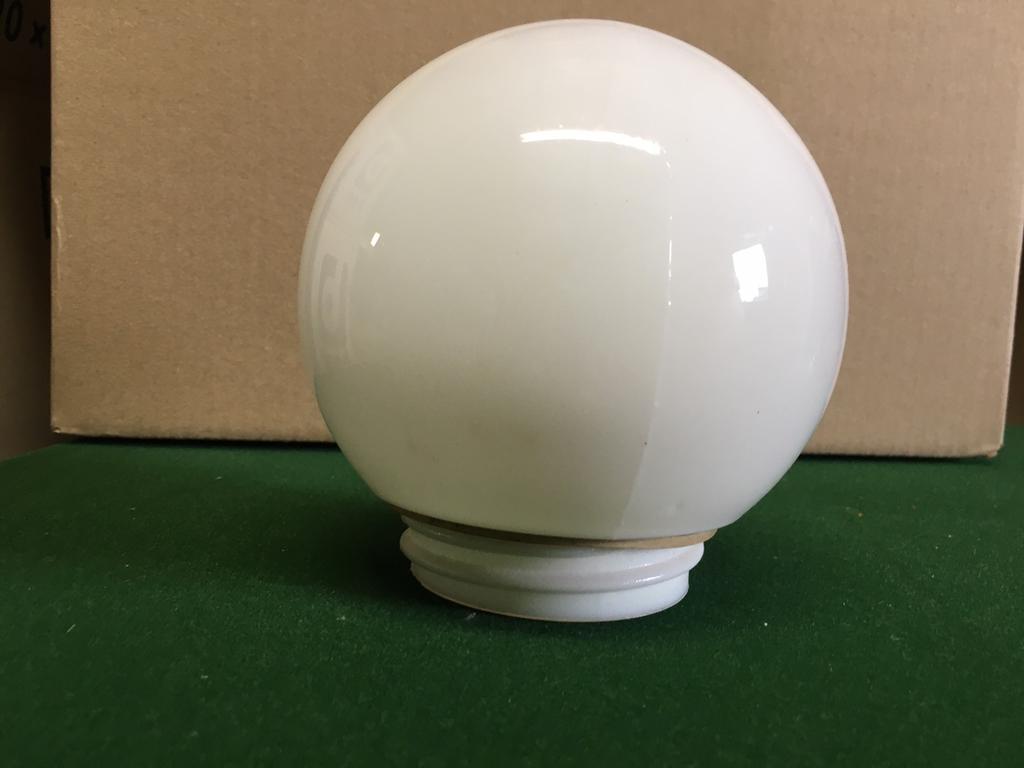 Glas bollamp, Huis en Inrichting, Ophalen of Verzenden, Gebruikt, Glas