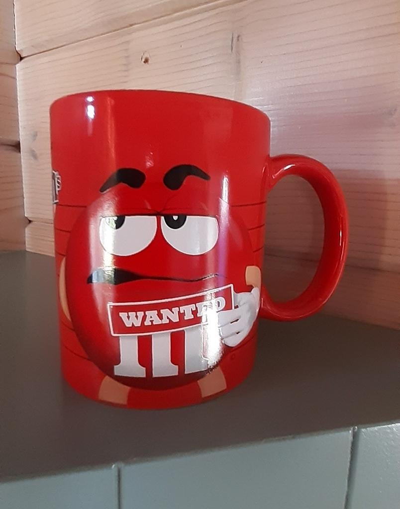 M&M tas mok rood Wanted, Huis en Inrichting, Ophalen of Verzenden