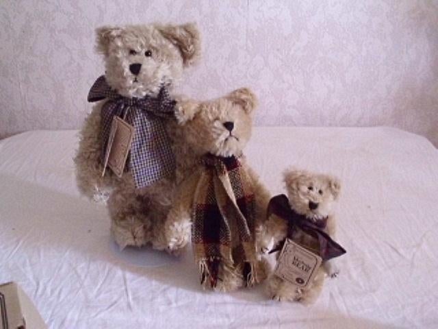 3 teddyberen BOYDS COLLECTION LTD series, Ophalen, Zo goed als nieuw, Stoffen beer, Overige merken