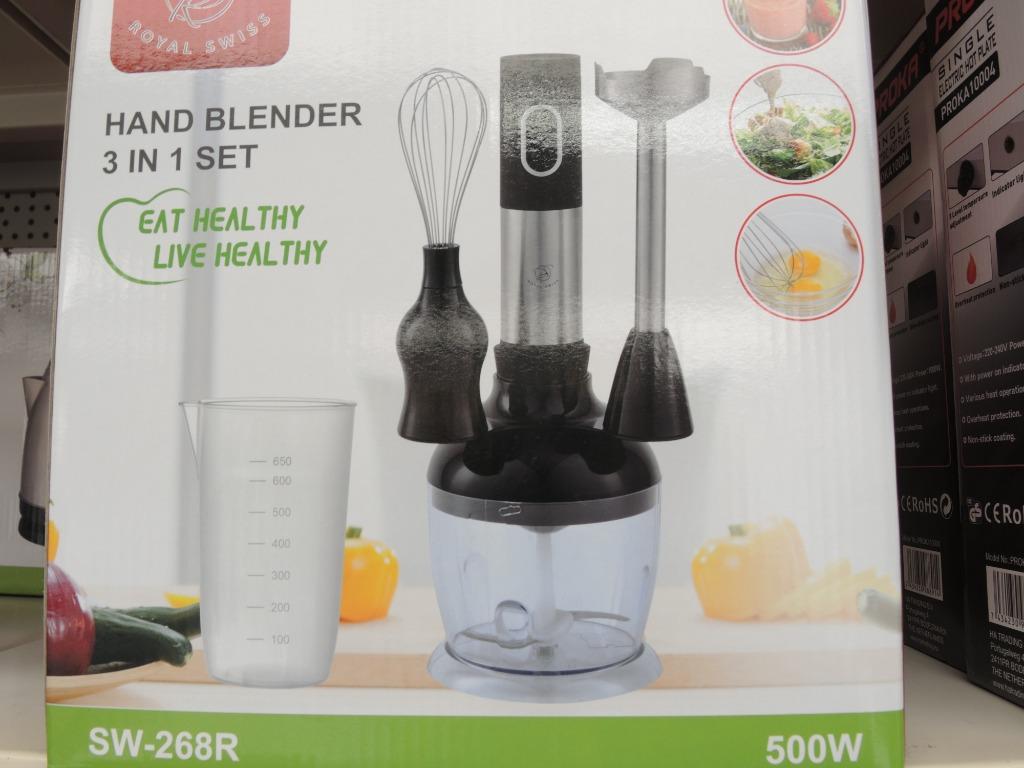 Handmixer 3 in 1 nieuw!, Neuf, Enlèvement ou Envoi, Qw, @