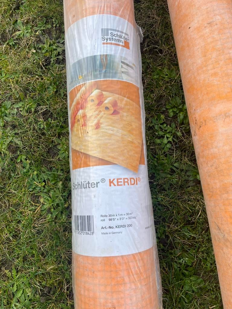 Kerdi doek, Doe-het-zelf en Bouw, Sanitair, Ophalen, Zo goed als nieuw
