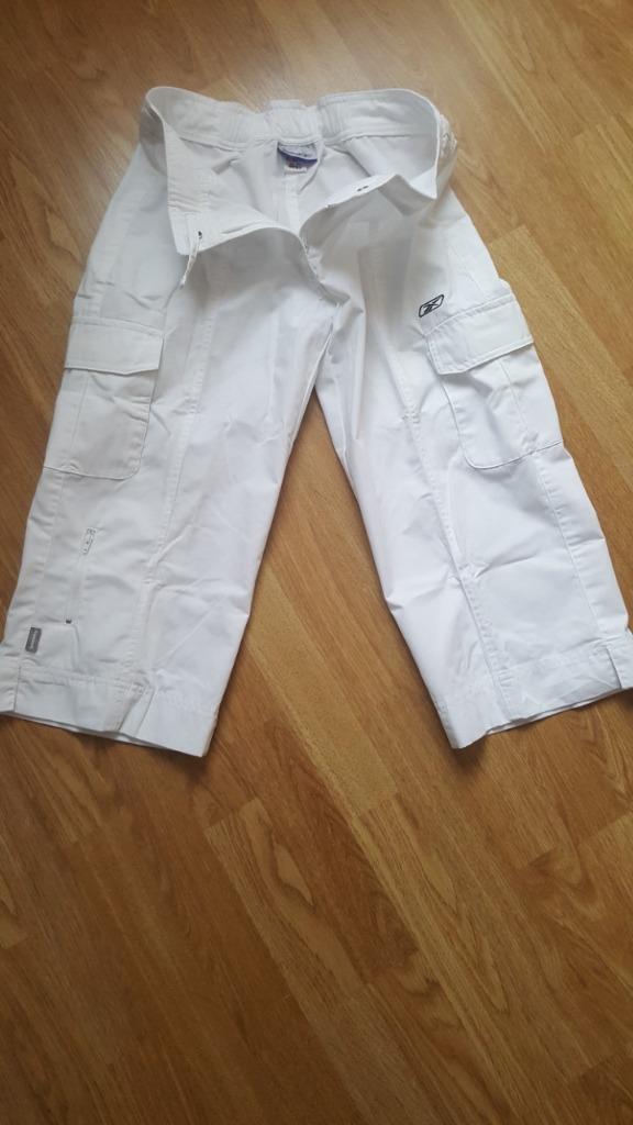 Schitterende witte korte broek van Reebok (Small), Wit, Ophalen of Verzenden, Zo goed als nieuw, Reebok