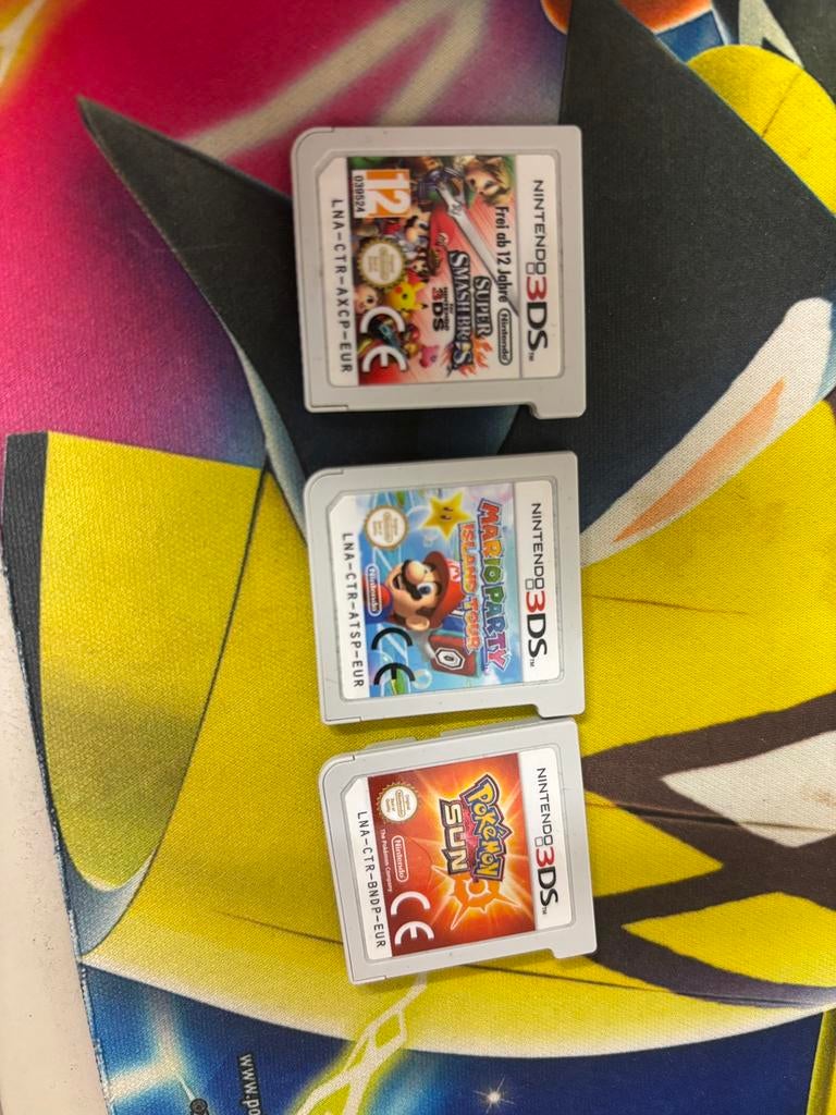 Nintendo 3ds Games Super Smash Bros, Mario Party,Pokemon Sun, Consoles de jeu & Jeux vidéo, Jeux | Nintendo 2DS & 3DS, Enlèvement ou Envoi