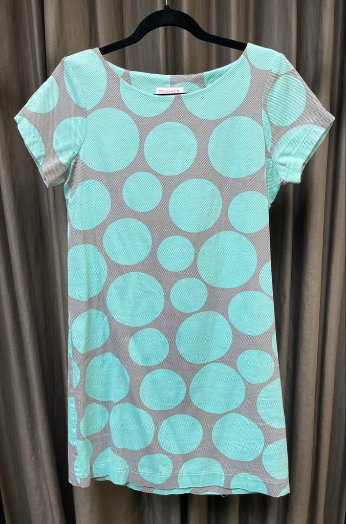 Robe d'été Pauline B avec imprimé - bleu/gris - taille 38/40, Vêtements | Femmes, Taille 38/40 (M), Enlèvement ou Envoi, Autres couleurs