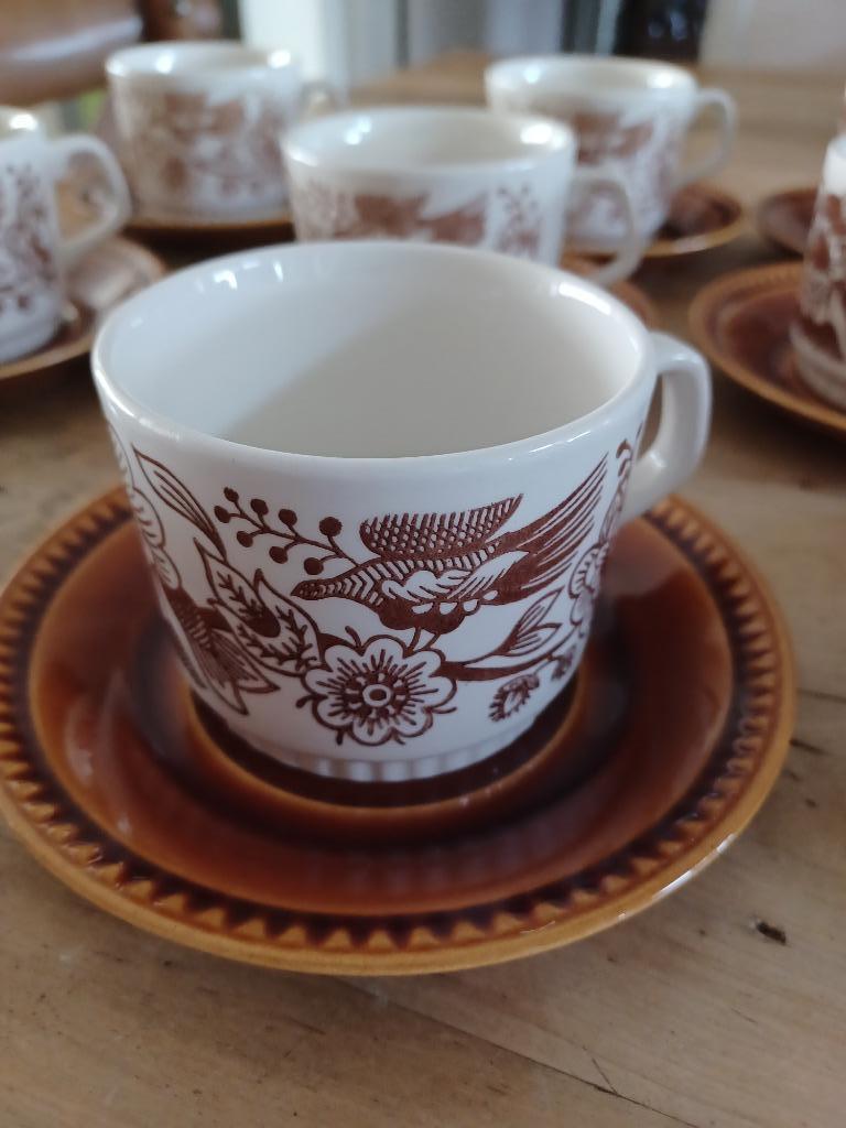 BOCH FIESTA BRUIN KOFFIESETJES aan 3 euro per setje, Enlèvement ou Envoi