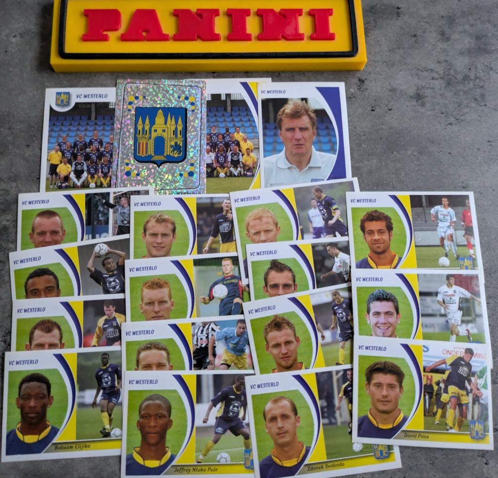 Autocollants de football PANINI 2005 19X WESTERLO 2005, Envoi, Neuf