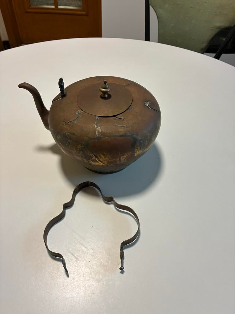 Koperen waterketel, Ophalen, Koper
