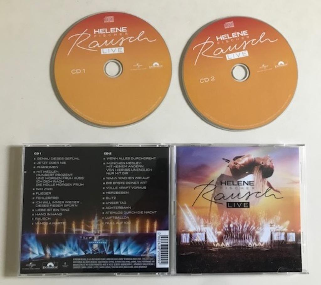 2CD HELENE FISCHER - RAUSCH LIVE GERMAN POP, Ophalen of Verzenden, Zo goed als nieuw