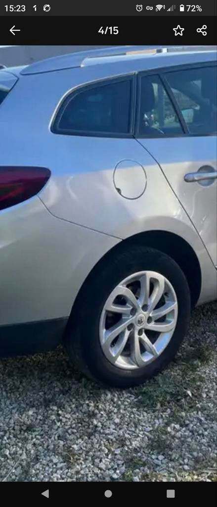 RENAULT Megane Grandtour Limited velgen, Auto-onderdelen, Banden en Velgen, Ophalen, Gebruikt, Band(en)