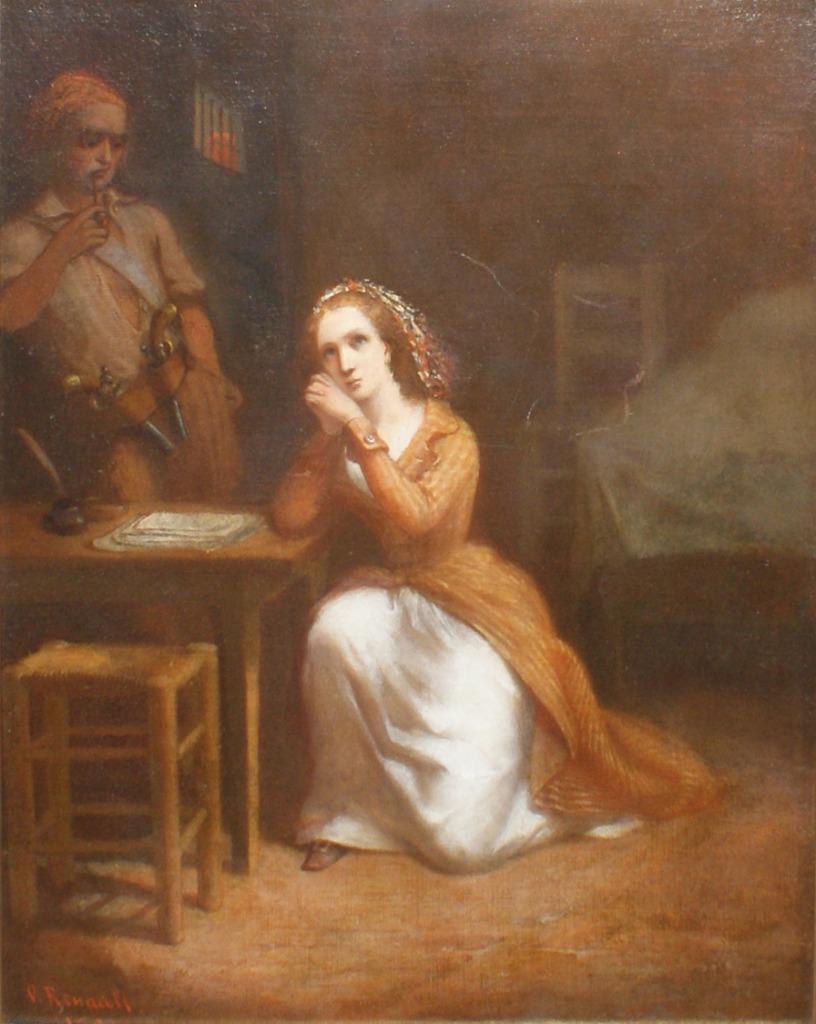 Victor Jacques Renault des Graviers (1816-1904): Biddende, Enlèvement ou Envoi