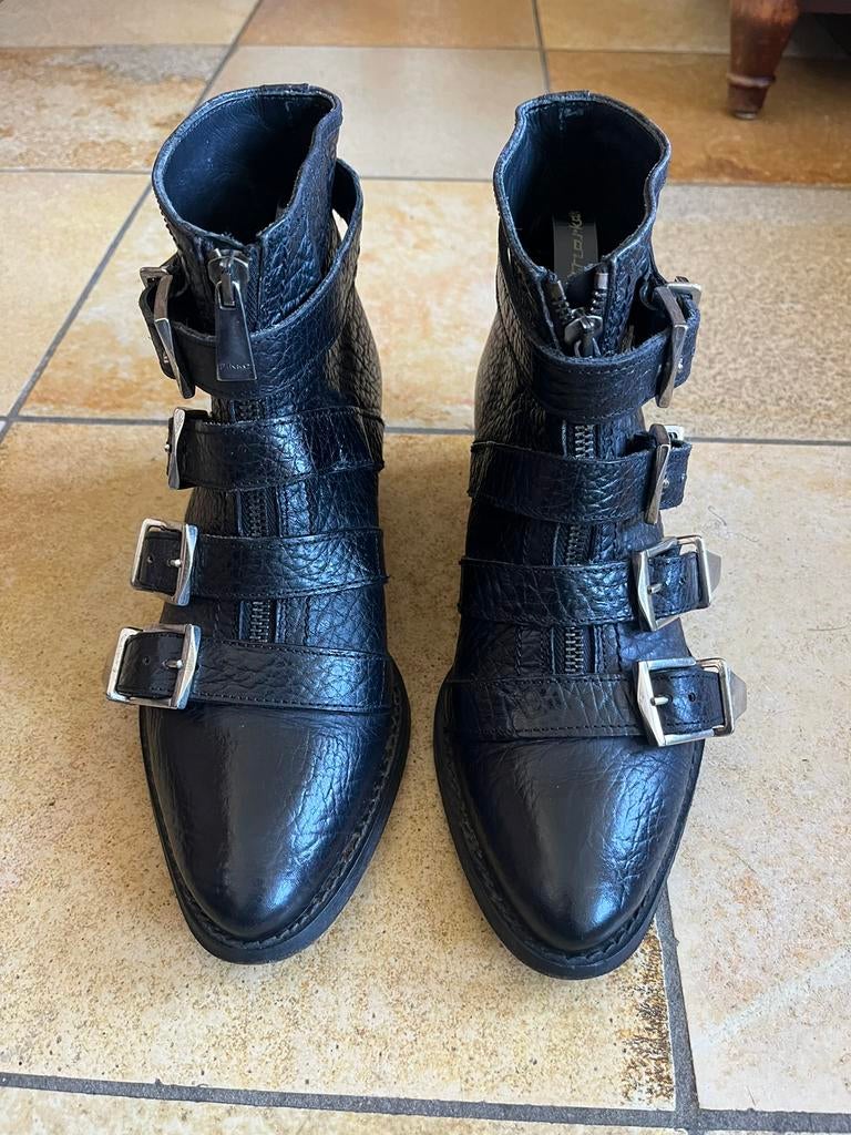 Santiags Pinko, Kleding | Dames, Schoenen, Ophalen of Verzenden, Zo goed als nieuw, Zwart