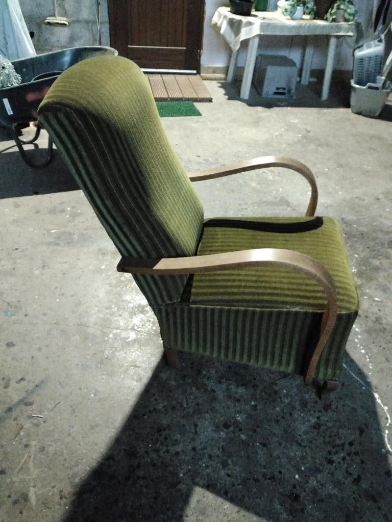fauteuil vintage, Maison & Meubles, Fauteuils, Moins de 75 cm, Vintage, Enlèvement, Utilisé