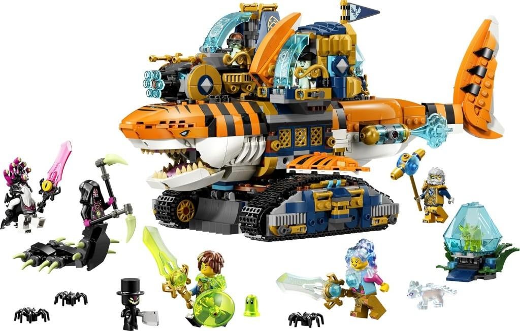 LEGO DREAMZzz | De tijgerhaai tank | GRATIS LEVERING, Kinderen en Baby's, Speelgoed | Duplo en Lego, -, Verzenden, Nieuw, LEGO