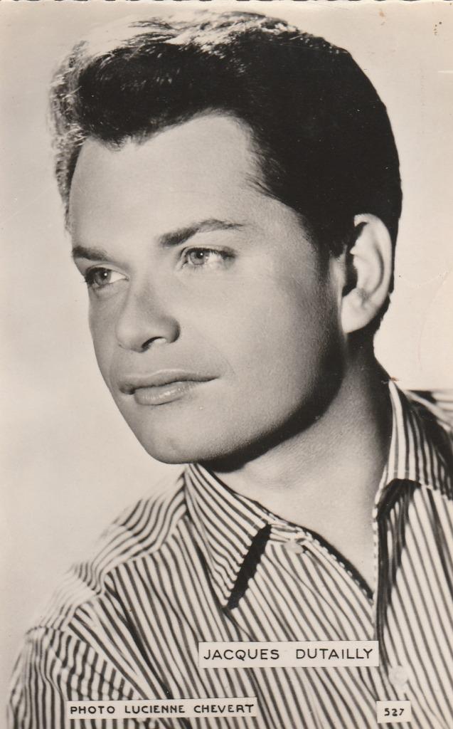 Carte postale cinéma : Jacques Dutailly, Envoi, 1940 à 1960, Non affranchie, Culture et Média