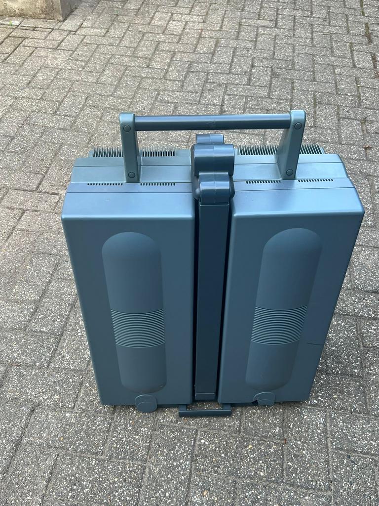 mobiele zonnebank, Elektronische apparatuur, Zonnebanken en Gezichtsbruiners, Ophalen, Gebruikt