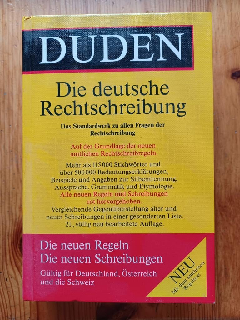 Duden Die Deutsche Rechtschreibung, Boeken, Ophalen of Verzenden, Zo goed als nieuw