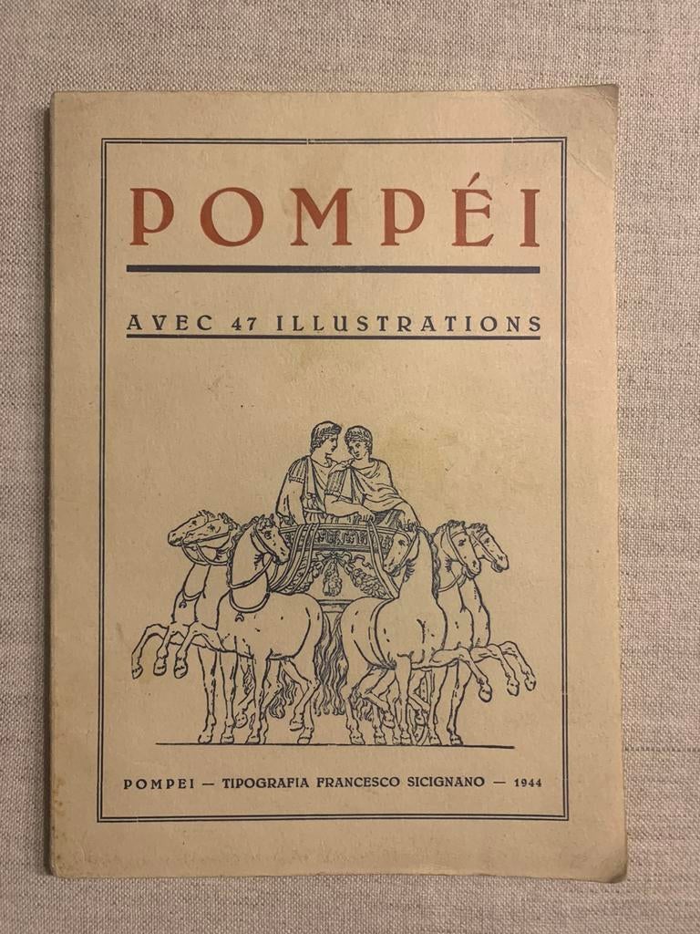 Vintage : Gids Pompéi uit 1944 ! (En français), Boeken, Overige merken, Ophalen of Verzenden, Francesco Sicignano, Europa